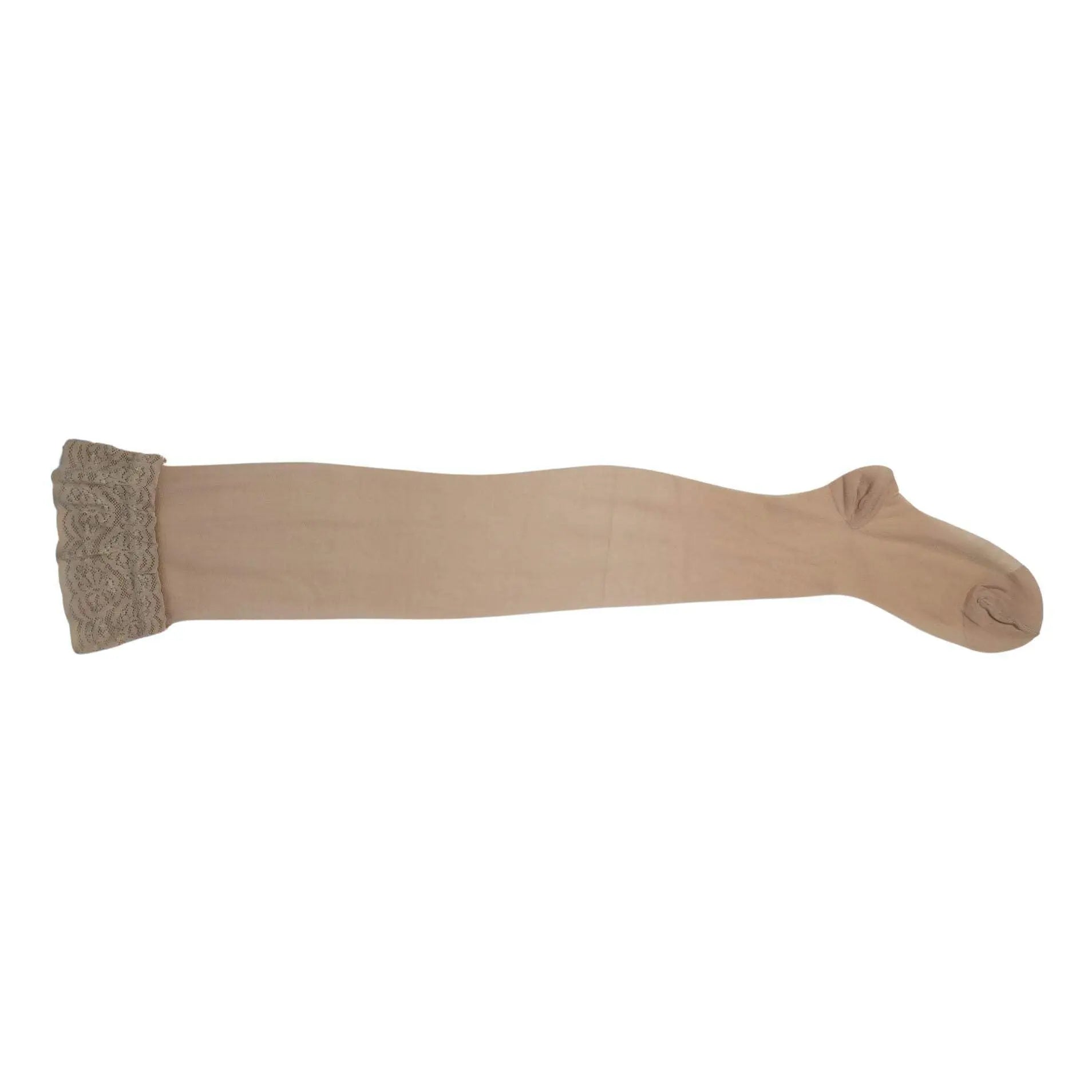 BAHNER Premium Stützstrumpfe Damen halterlose transparent, Strumpfhose, Spitzenstrümpfe, Strümpfen 140 DEN BAHNER Stützstrumpfhosen