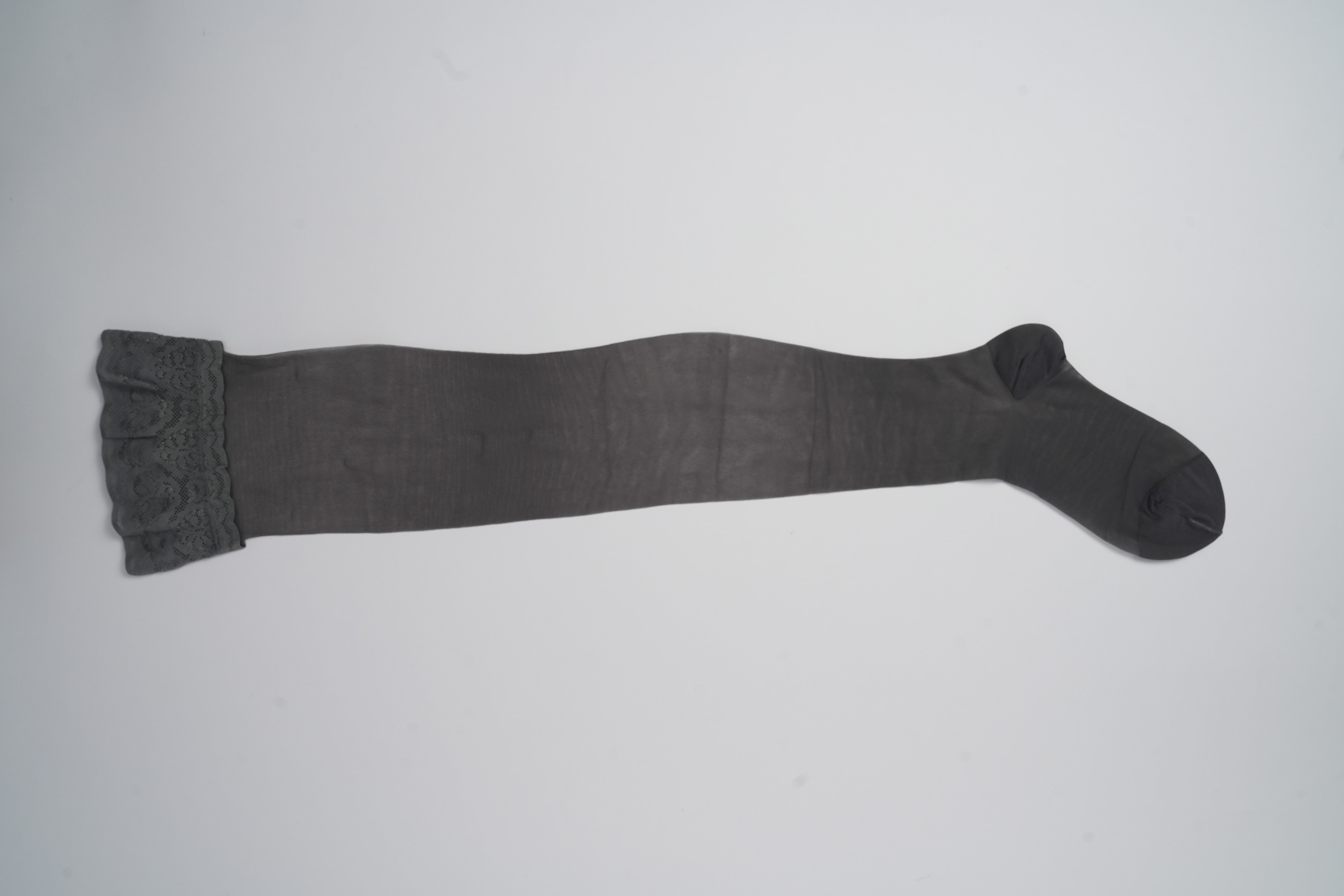 Halterlose Stützstrümpfe 140den mit breitem Haftrand starke Stützkraft - BAHNER Stützstrumpfhosen