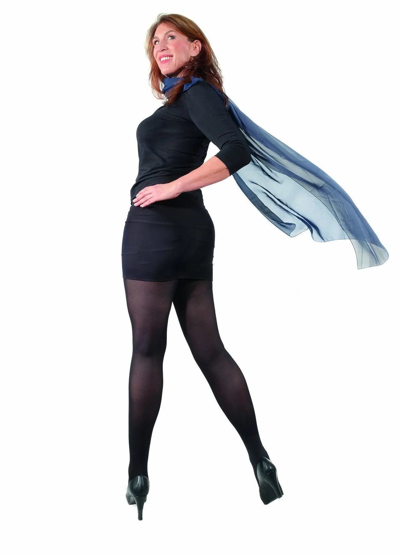 Stützhose 80den, Große Größen, Damen, Strumpfhose mit Stützeffekt BAHNER Stützstrumpfhosen