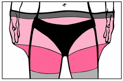 Stützhose 80den, Große Größen, Damen, Strumpfhose mit Stützeffekt BAHNER Stützstrumpfhosen