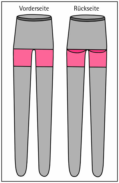 Stützhose 80den, Große Größen, Damen, Strumpfhose mit Stützeffekt BAHNER Stützstrumpfhosen